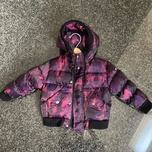 Appaman mini- tiedye infant girls puffer coat